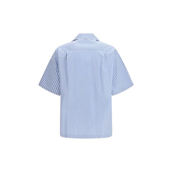 Dolce & Gabbana Men Striped Poplin Hawaii Shirt - Picture 2 of 3